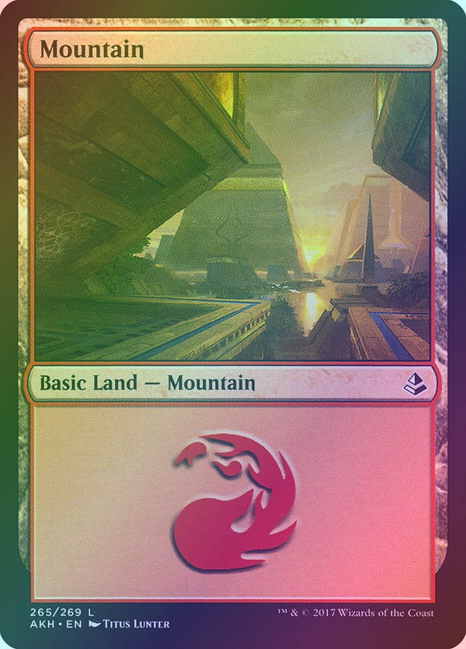 Mountain (AKH) (265) / Foil