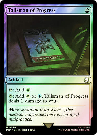 Talisman of Progress (pip) (249) / Foil