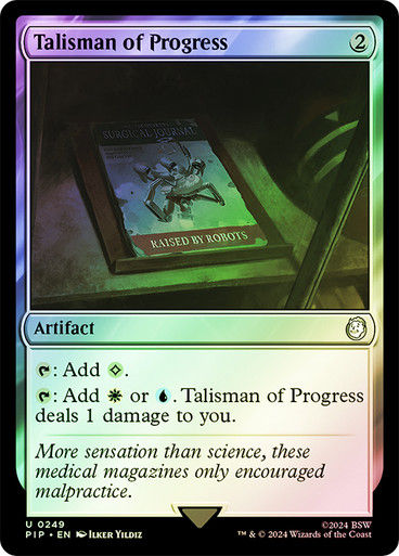 Talisman of Progress (pip) (249) / Foil