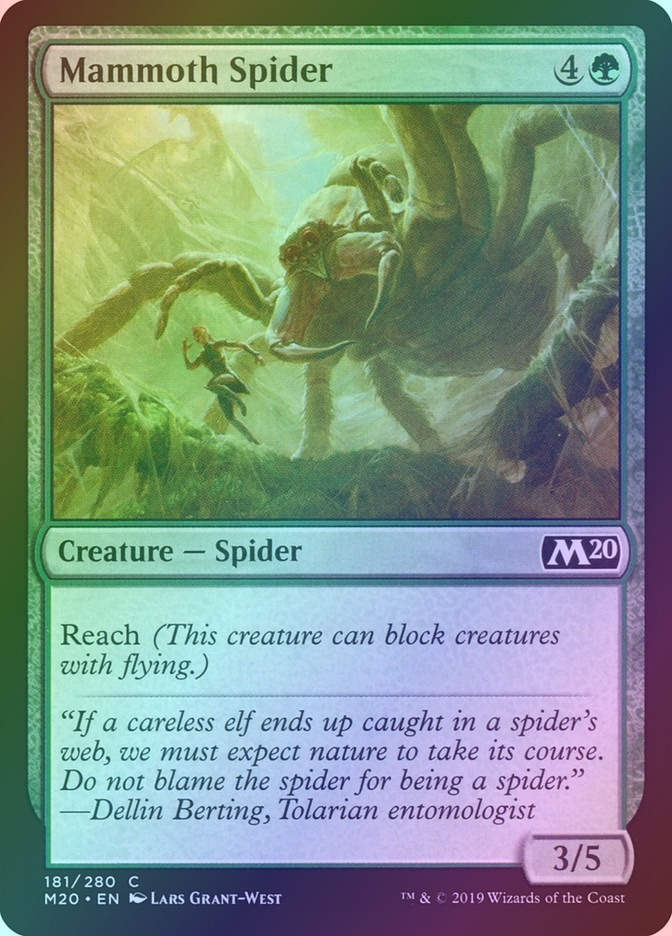 Mammoth Spider (M20) (181) / Foil