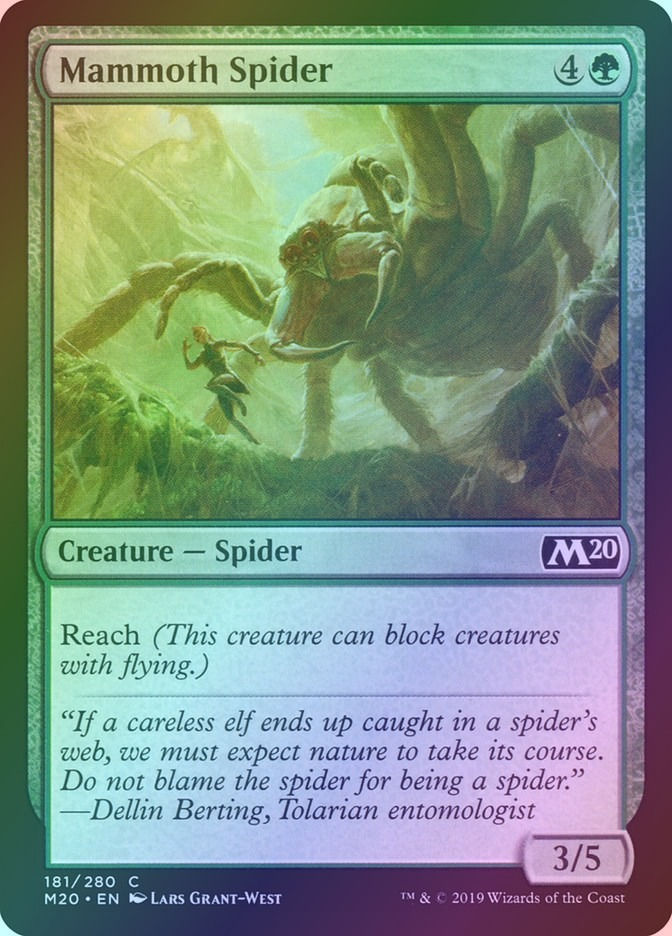Mammoth Spider (M20) (181) / Foil
