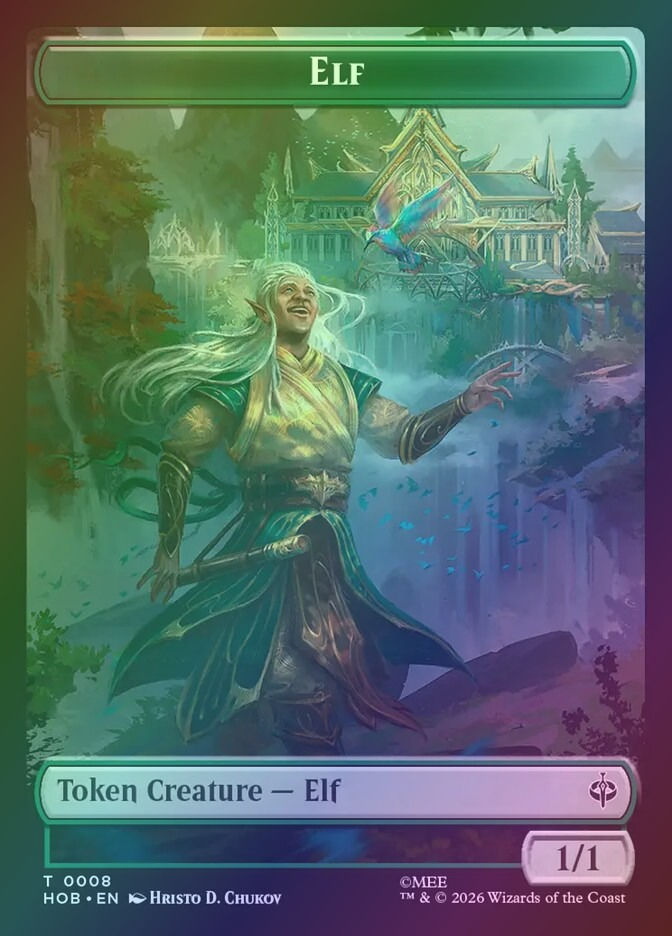 Treasure // Elf (THOB) (13 // 8) / Foil — cara 2 de 2