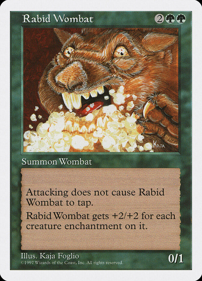 Rabid Wombat (5ED) (319)