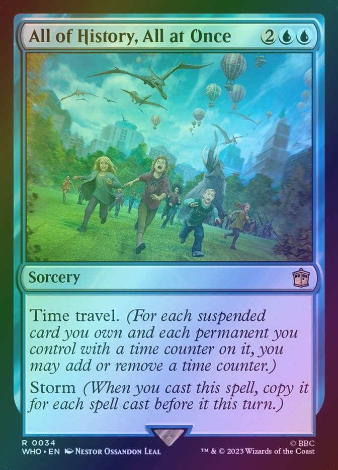 All of History, All at Once (WHO) (34) / Foil