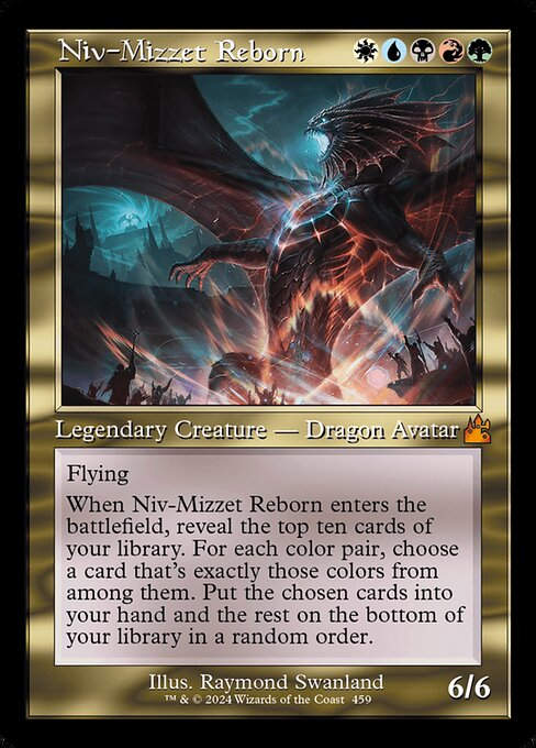 Niv-Mizzet Reborn (rvr) (459) / Retro