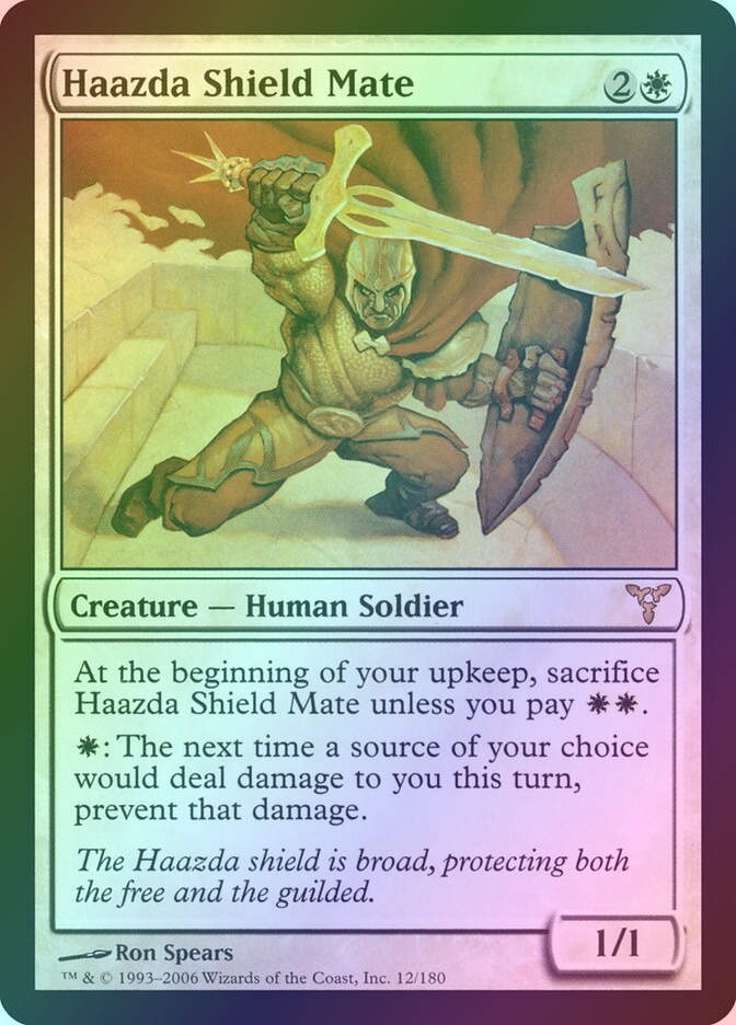 Haazda Shield Mate (DIS) (12) / Foil