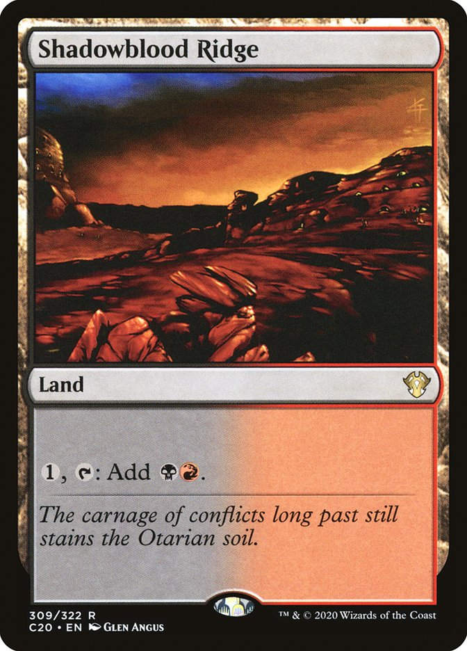 Shadowblood Ridge (C20) (309)
