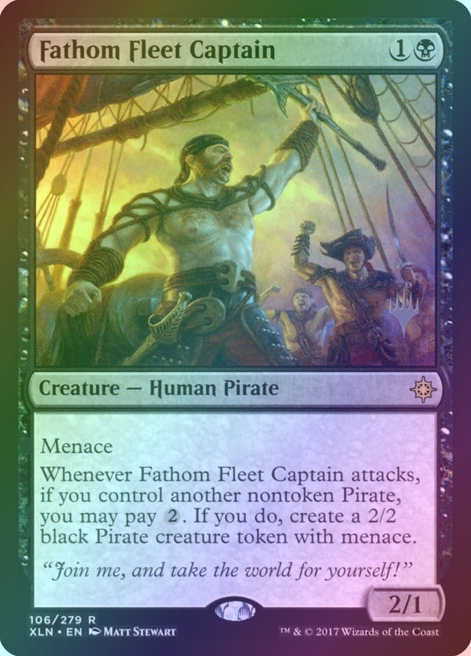 Fathom Fleet Captain (PXLN) (106p) / Foil