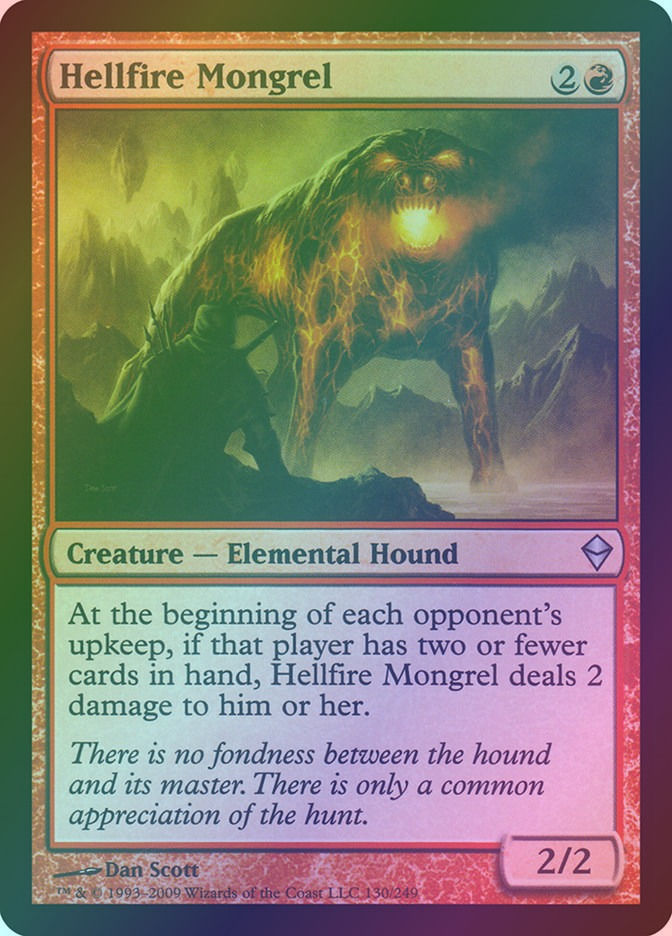 Hellfire Mongrel (ZEN) (130) / Foil