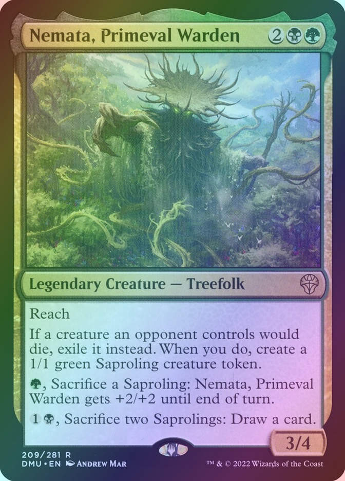 Nemata, Primeval Warden (DMU) (209) / Foil