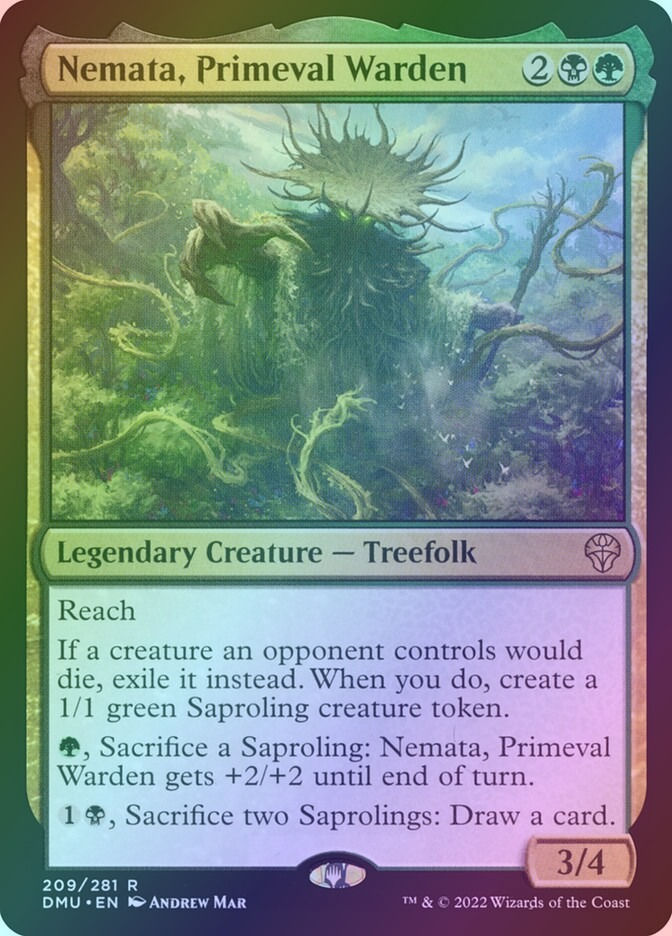 Nemata, Primeval Warden (DMU) (209) / Foil