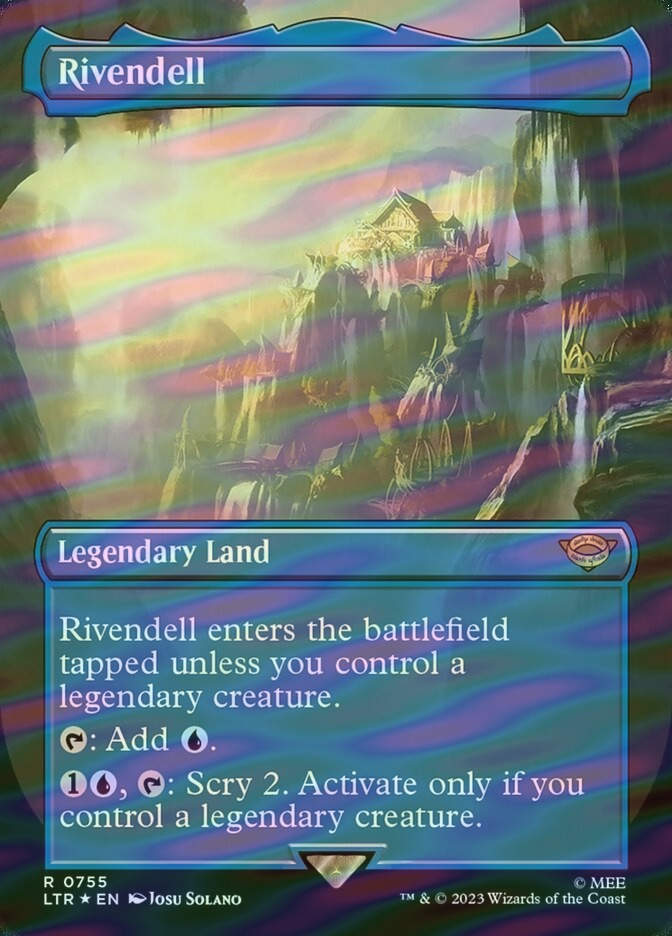 Rivendell (LTR) (755) / Borderless / Surge Foil