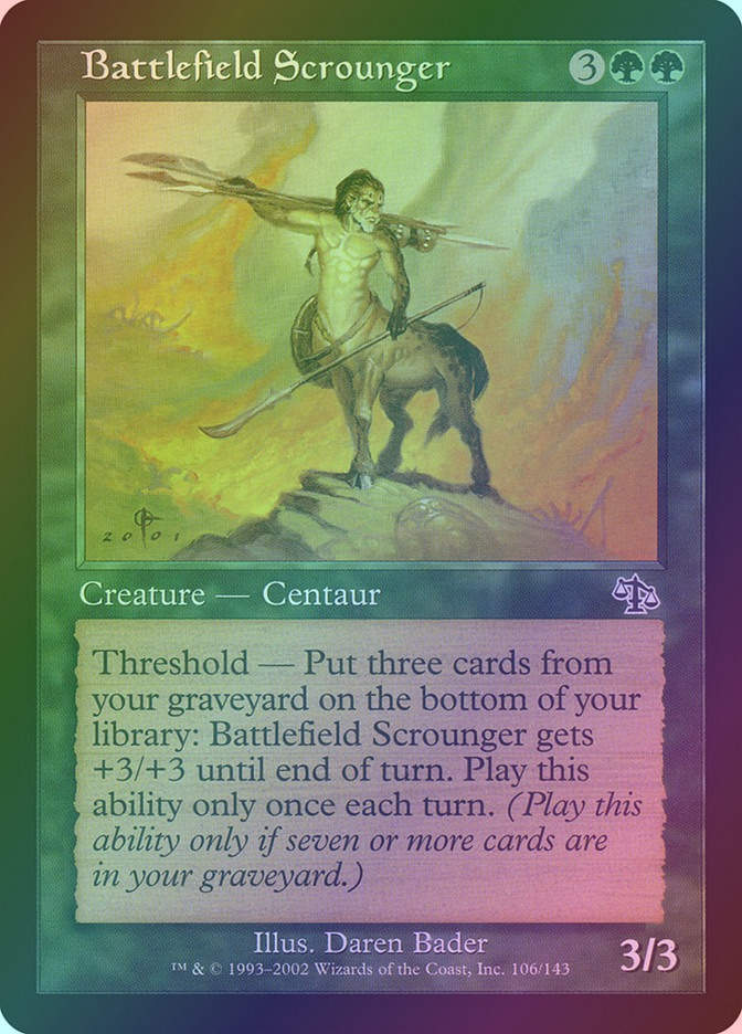 Battlefield Scrounger (JUD) (106) / Foil