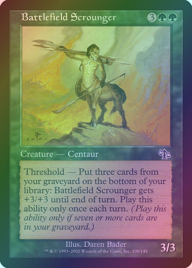 Battlefield Scrounger (JUD) (106) / Foil