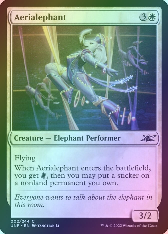 Aerialephant (UNF) (2) / Foil
