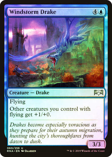 Windstorm Drake (RNA) (60) / Foil