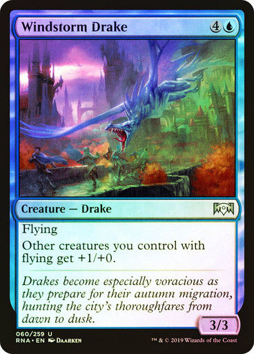 Windstorm Drake (RNA) (60) / Foil