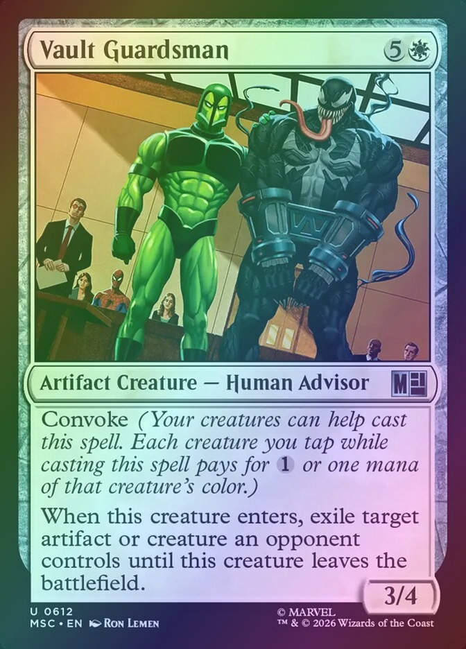 Vault Guardsman (MSC) (612) / Foil