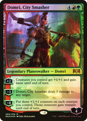 Domri, City Smasher (RNA) (269) / Foil