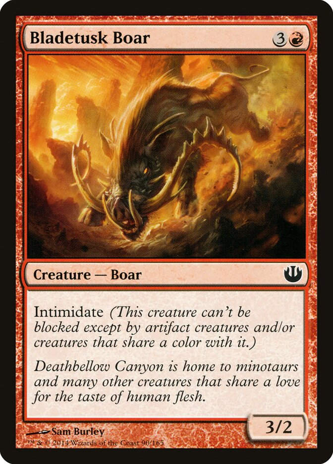 Bladetusk Boar (JOU) (90)