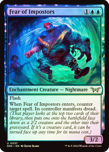 Fear of Impostors (DSK) (57) / Foil