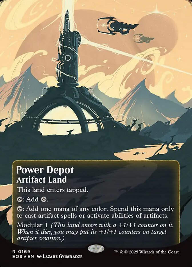 Power Depot (EOS) (169) / Borderless Galaxy Foil