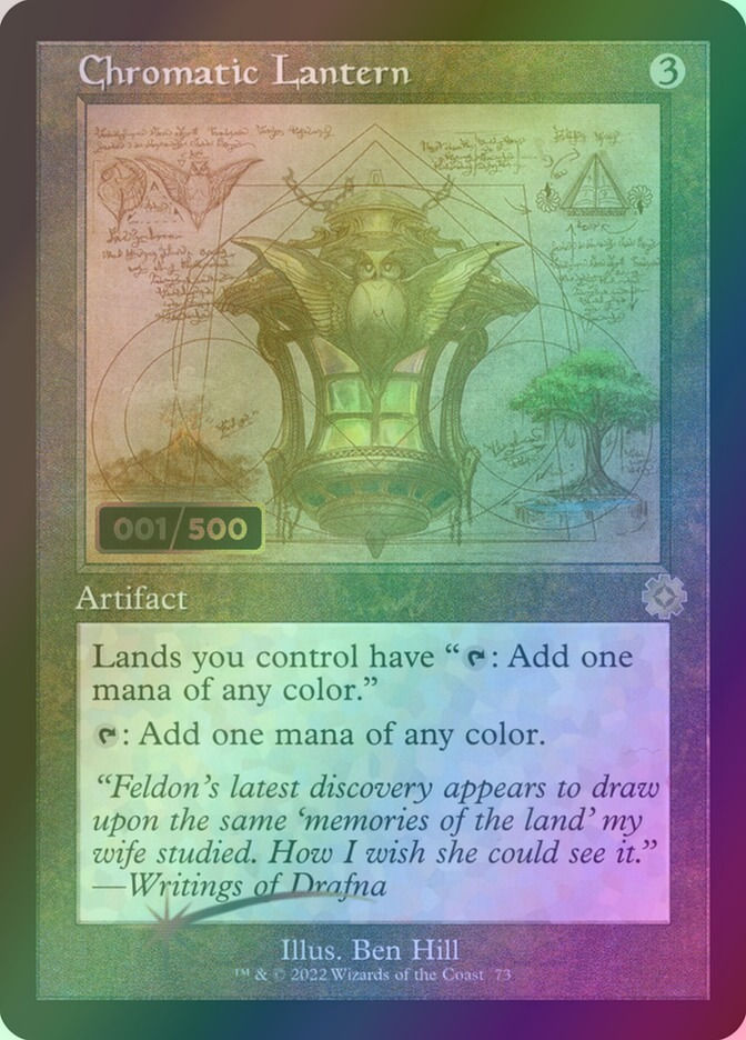 Chromatic Lantern (BRR) (73z) / Serialized