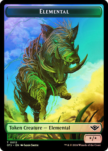 Elemental // Mercenary (TOTJ) / Foil — cara 1 de 2