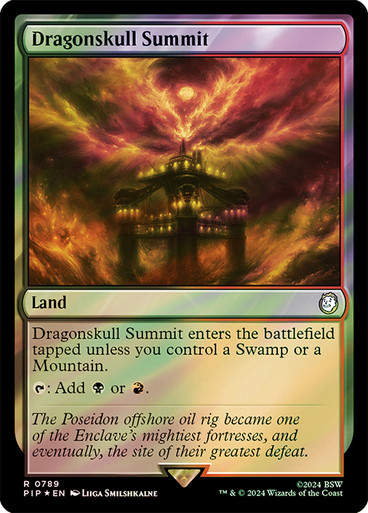 Dragonskull Summit (pip) (789) / Surge Foil