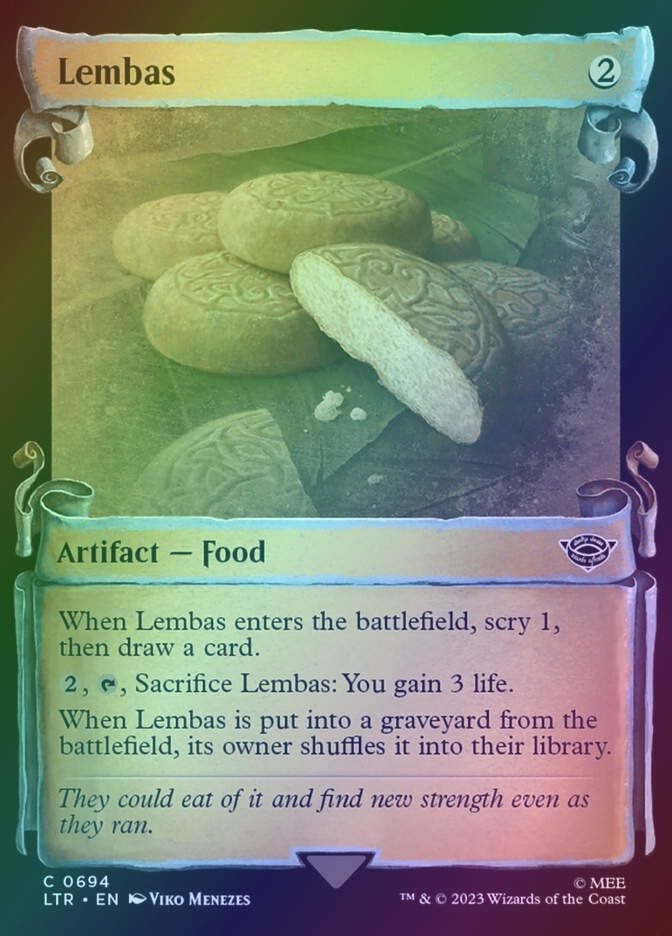 Lembas (LTR) (694) / Showcase / Foil