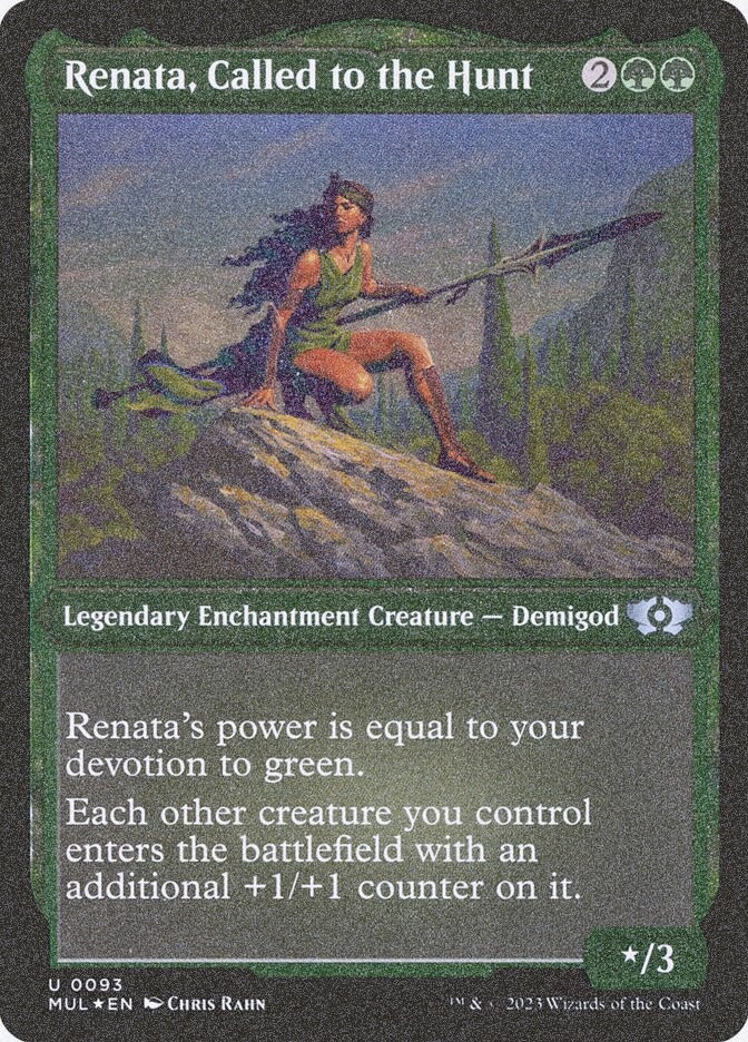 Renata, Called to the Hunt (MUL) (93) / Foil Etched
