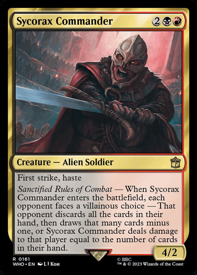 Sycorax Commander (WHO) (161)