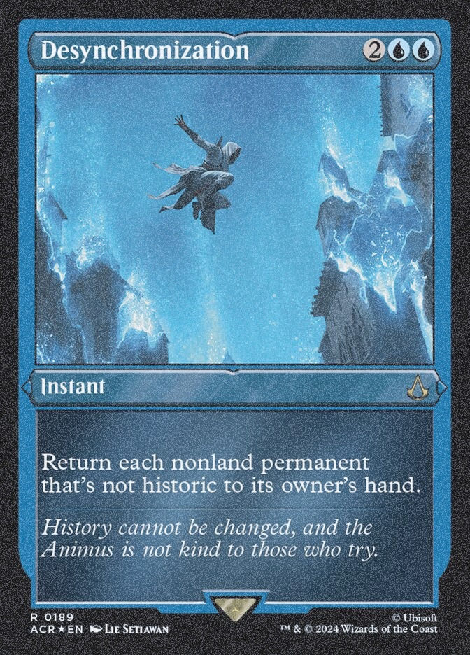 Desynchronization (ACR) (189) / Foil Etched