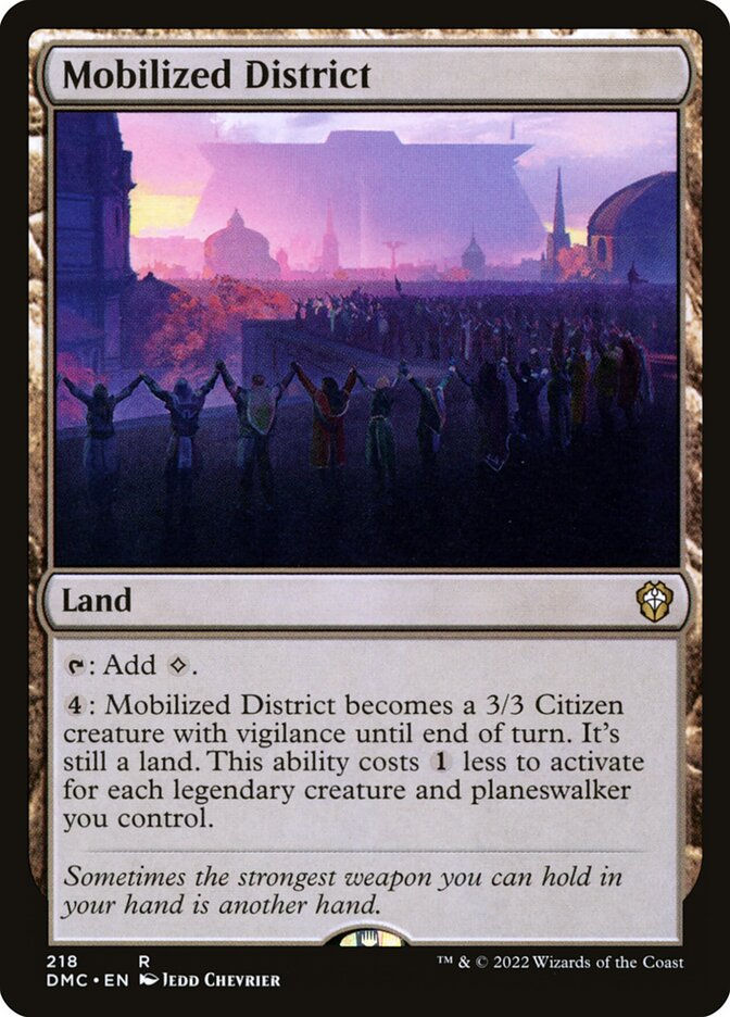Mobilized District (DMC) (218)