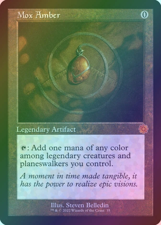 Mox Amber (BRR) (35) / Foil