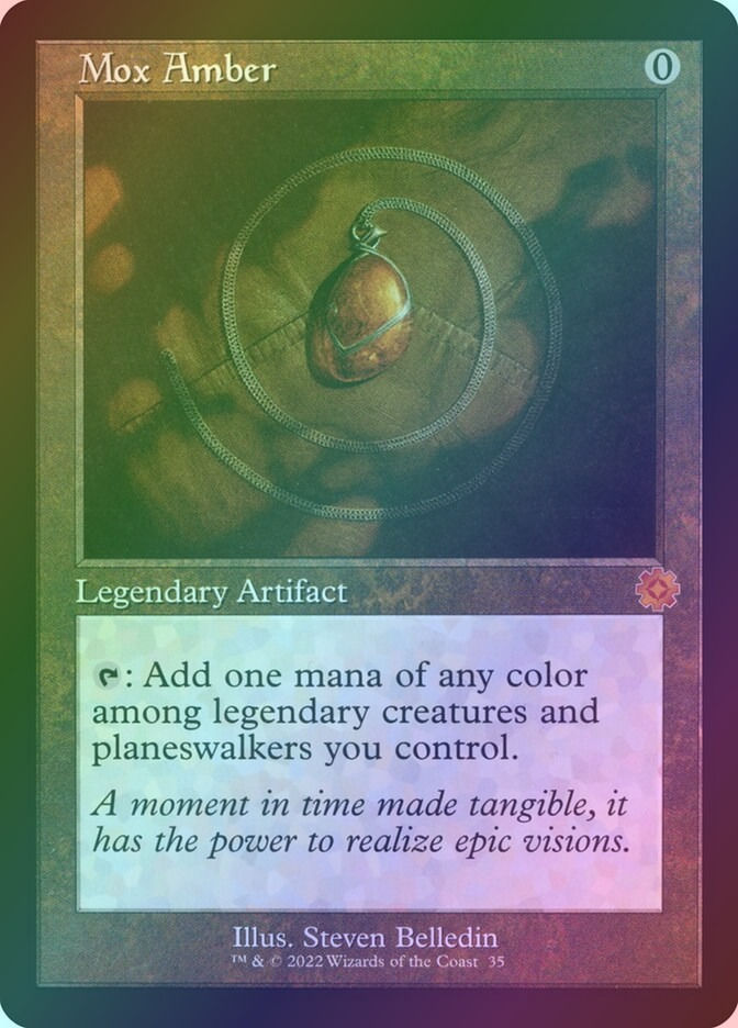 Mox Amber (BRR) (35) / Foil