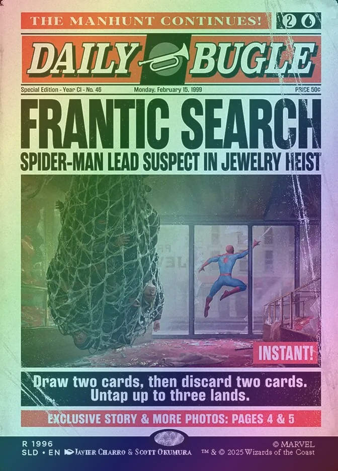 Frantic Search (SLD) (1996) / Borderless / Foil