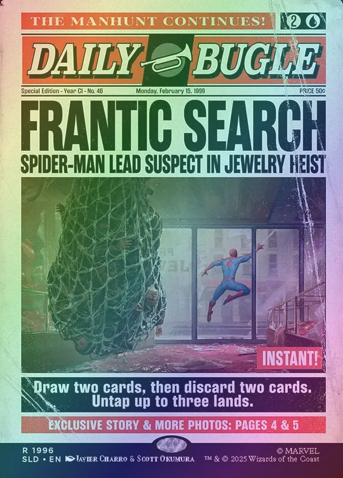 Frantic Search (SLD) (1996) / Borderless / Foil