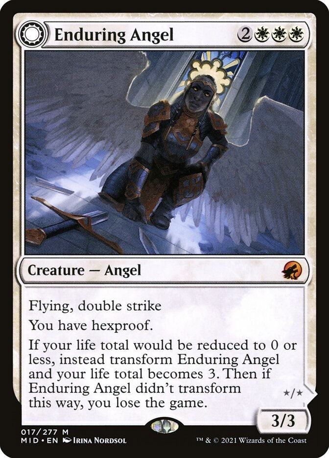 Enduring Angel // Angelic Enforcer (MID) (17) — cara 1 de 2