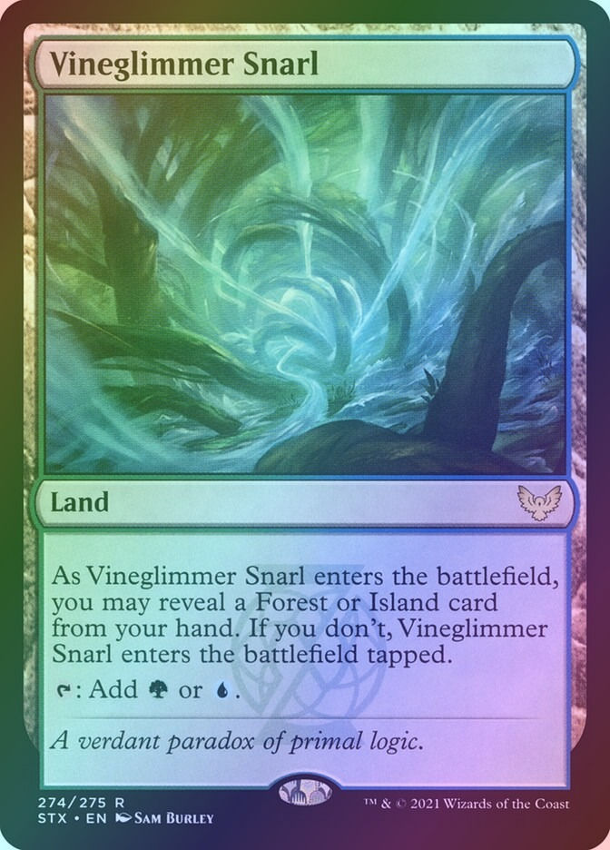 Vineglimmer Snarl (STX) (274) / Foil
