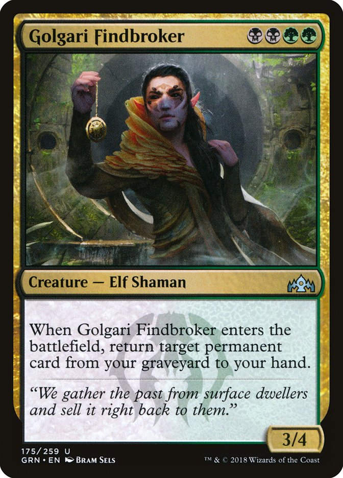 Golgari Findbroker (GRN) (175)