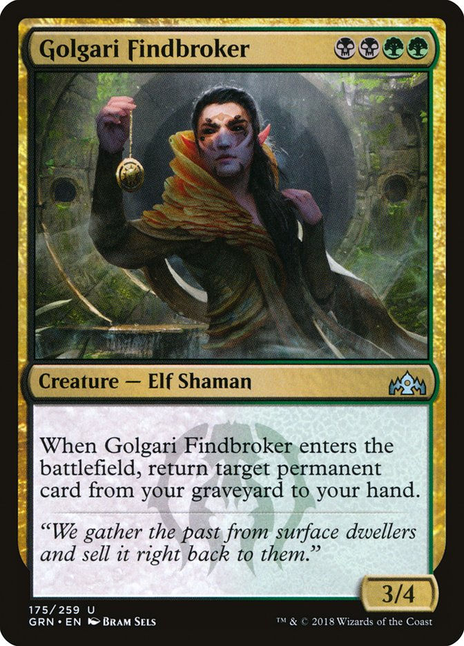 Golgari Findbroker (GRN) (175)