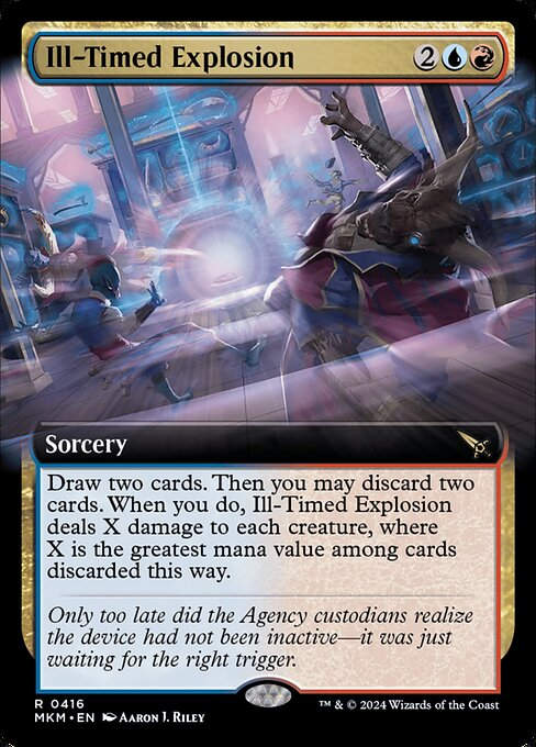 Ill-Timed Explosion (mkm) (416) / Extended Art