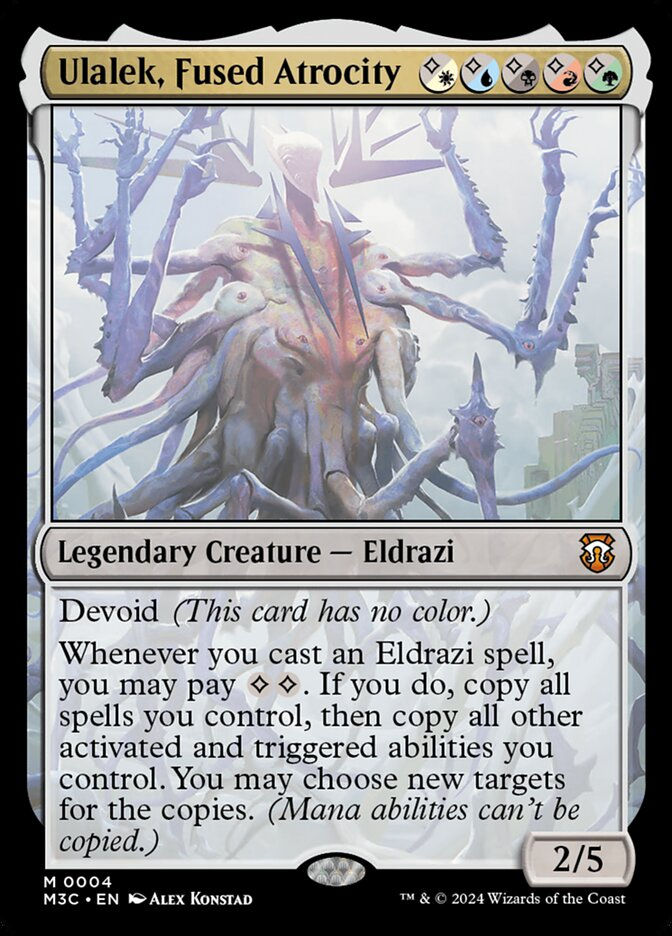 Ulalek, Fused Atrocity (m3c) (4) / Non-Foil