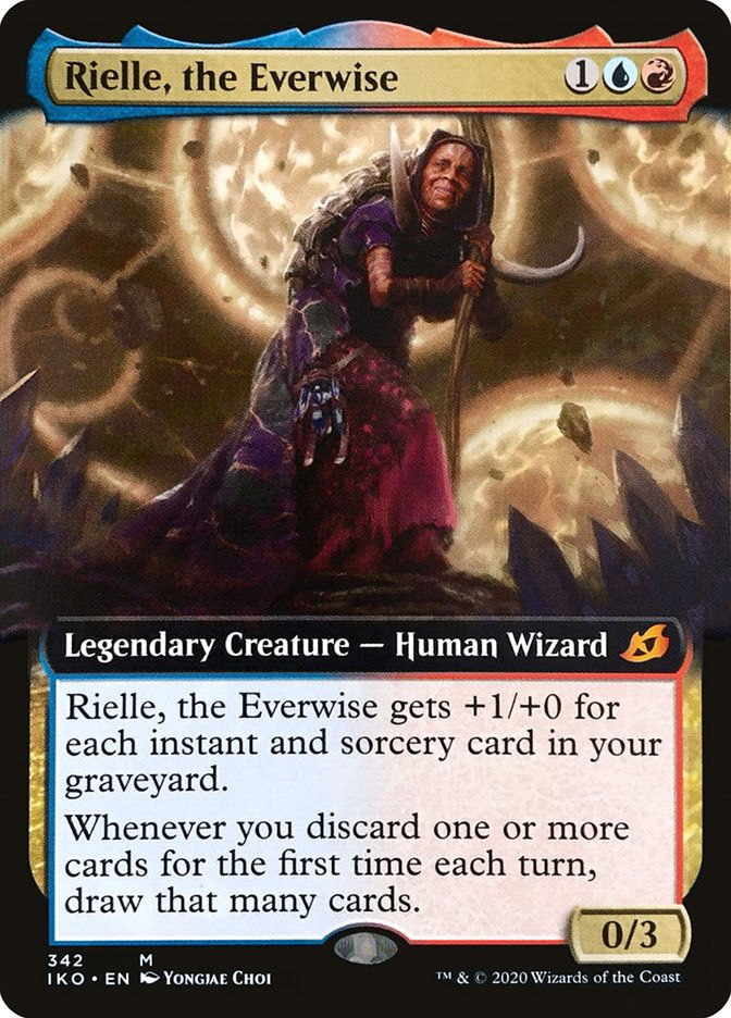 Rielle, the Everwise (IKO) (342) / Extended Art
