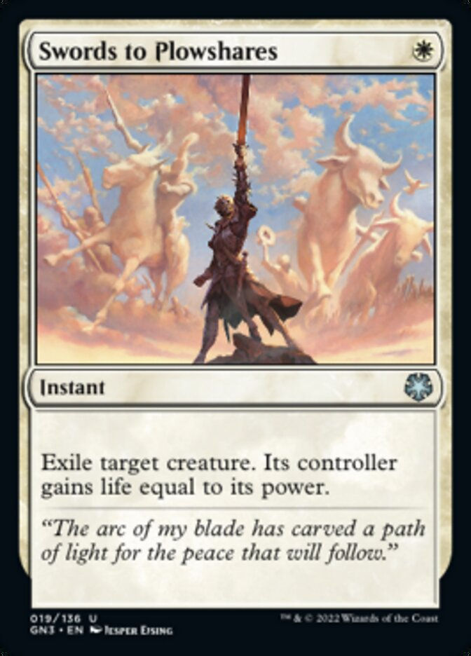 Swords to Plowshares (GN3)