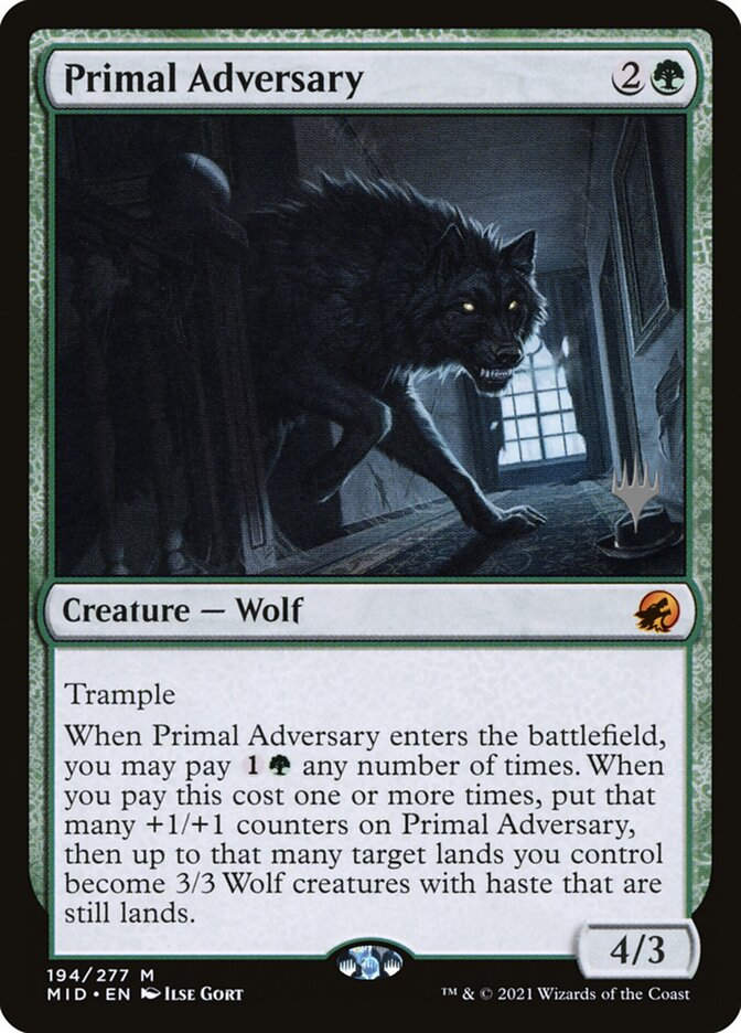 Primal Adversary (PMID) (194p)