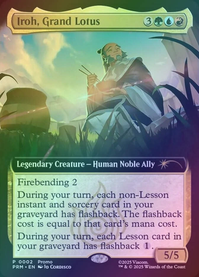 Iroh, Grand Lotus (PMEI) (2025-24) / Extended Art / Foil