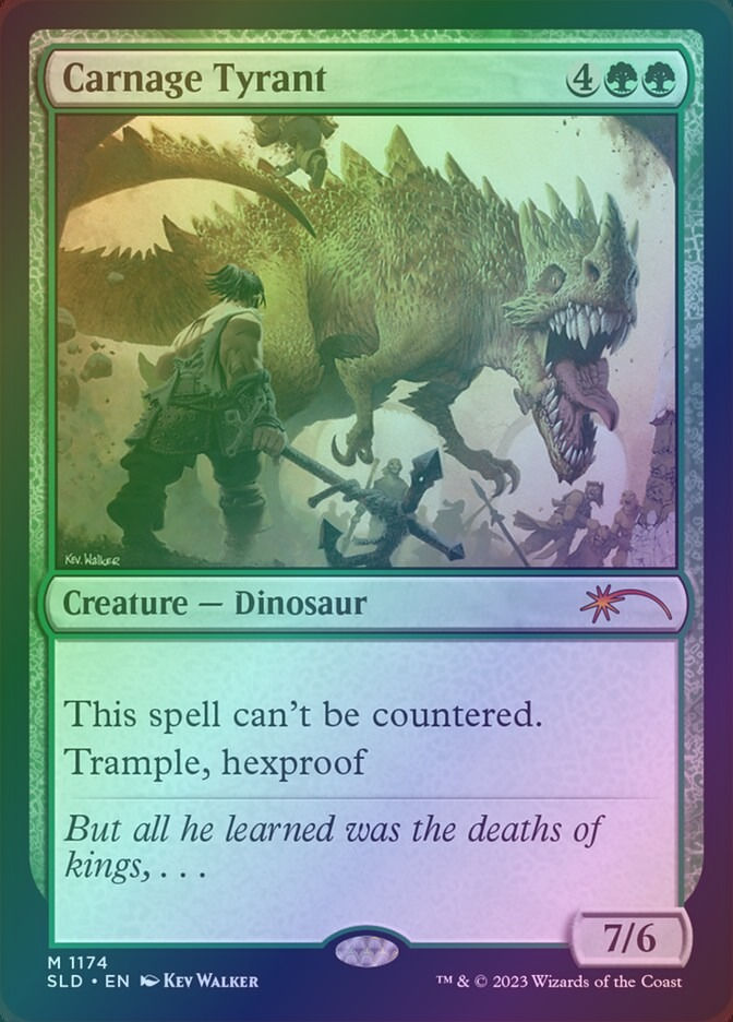 Carnage Tyrant (SLD) (1174) / Foil