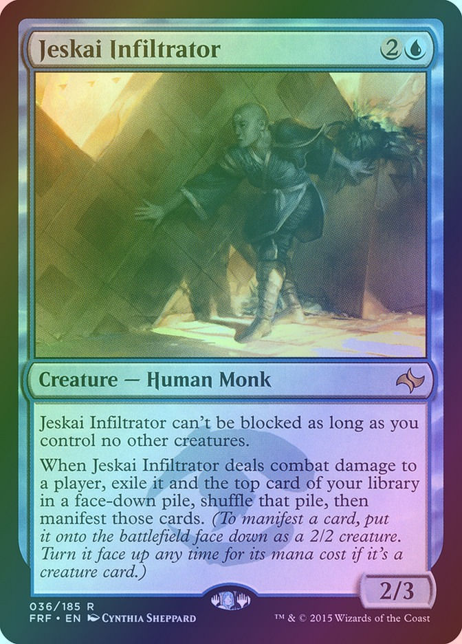 Jeskai Infiltrator (FRF) (36) / Foil